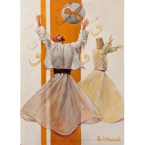 Abdul Hameed, 20 x 30 inch, Acrylic on Canvas, Figurative Painting, AC-ADHD-044